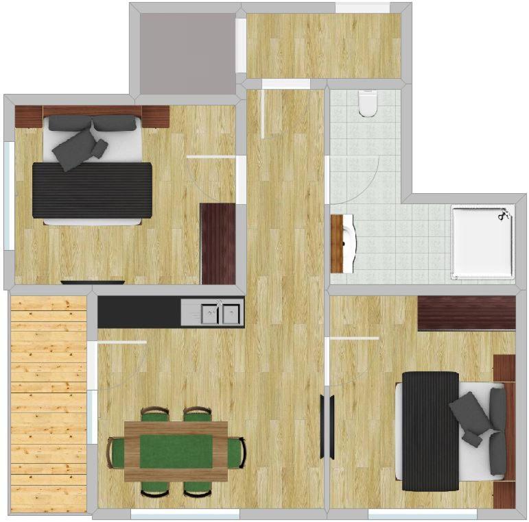 Apart Platzer Zell am Ziller Exterior foto